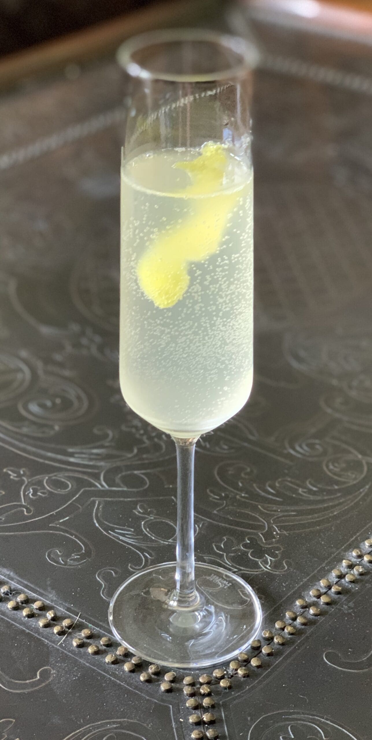 French 75 Cocktail - Bubbly Elegance - Cook Savor Celebrate