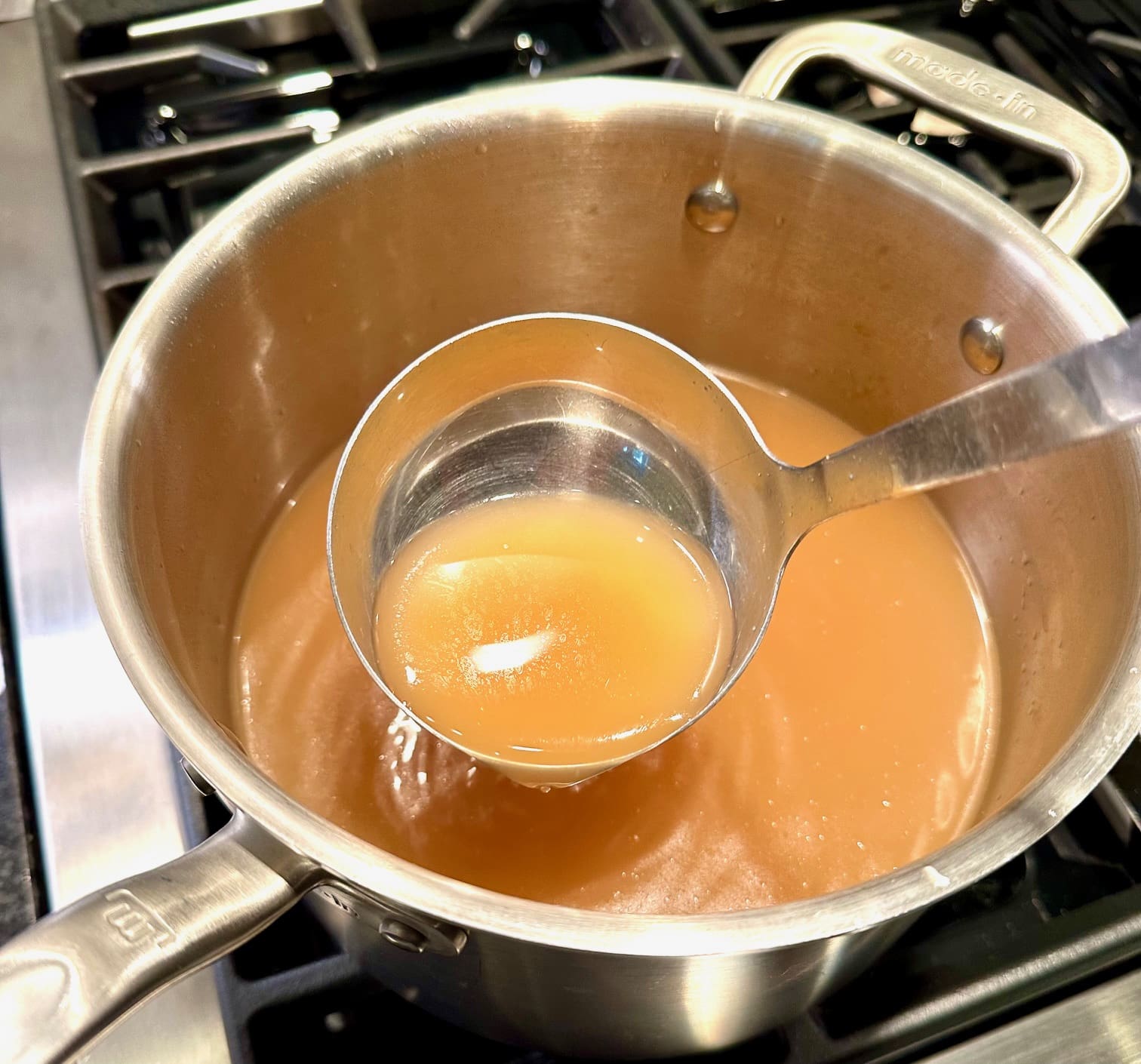 finished rotisserie chicken stock